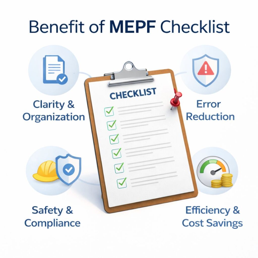 MEP design checklist before construction