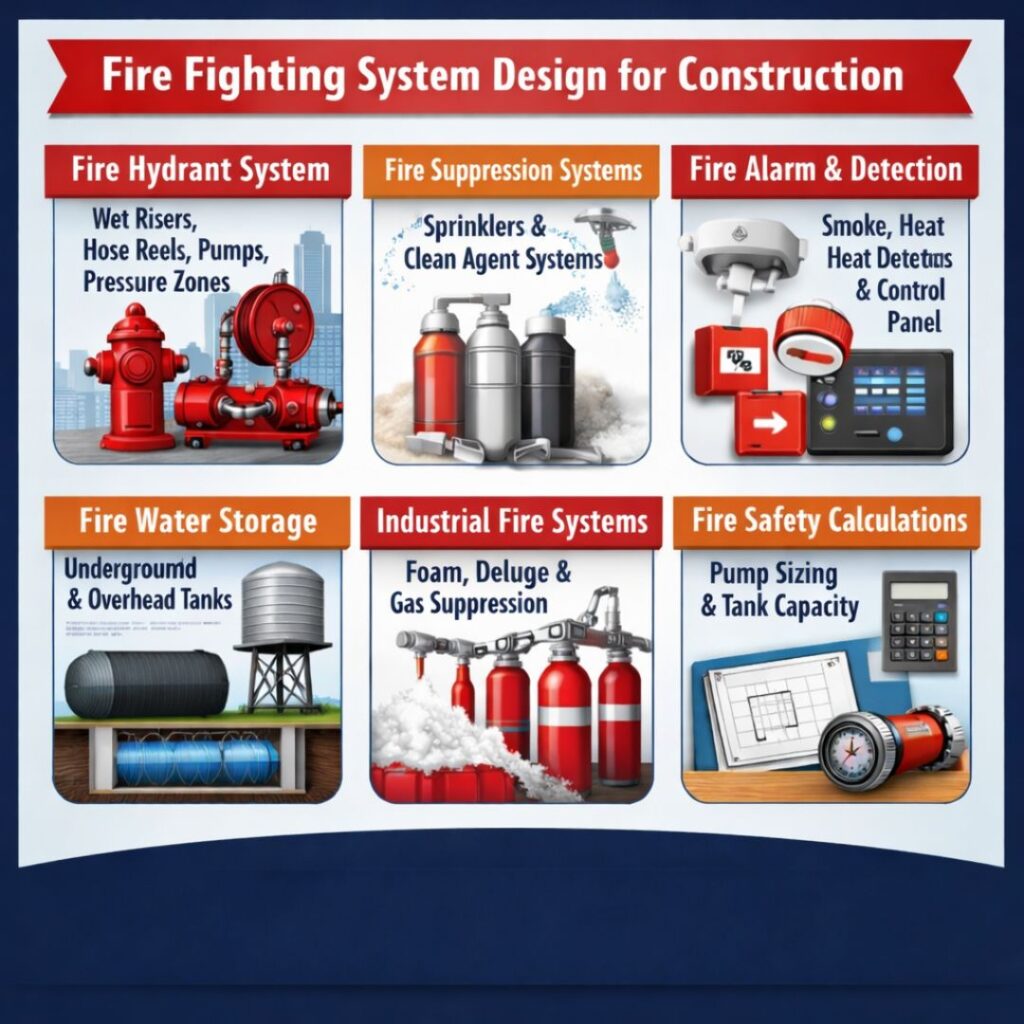 fire suppression system design requirements