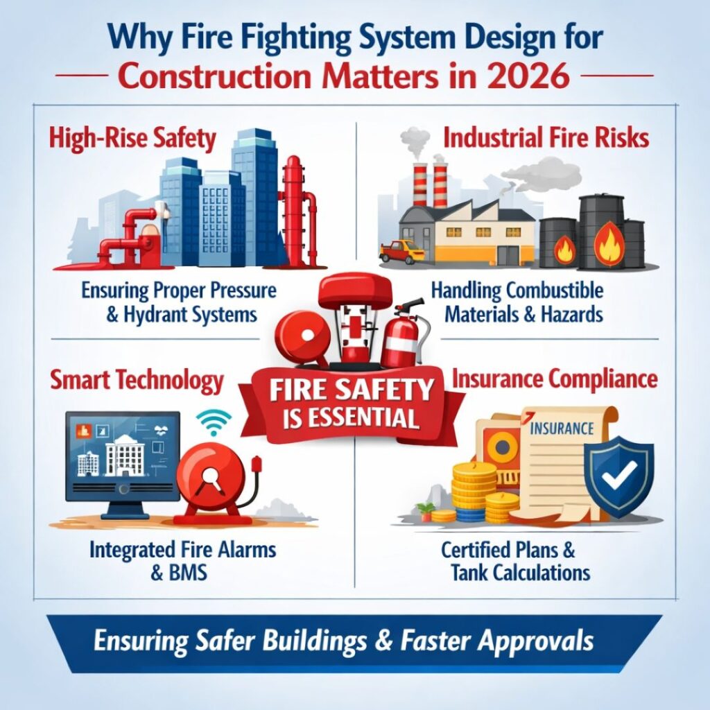 fire fighting system for components matters